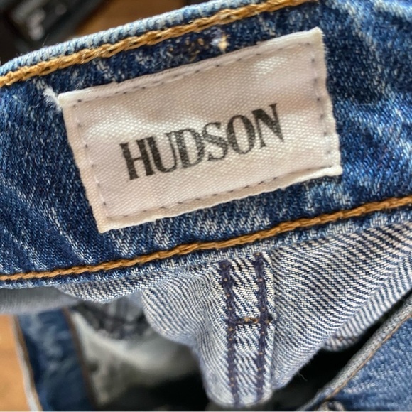 Hudson Jeans Riley Luxe Crop W/Raw Hem Size 25 - Picture 4 of 8